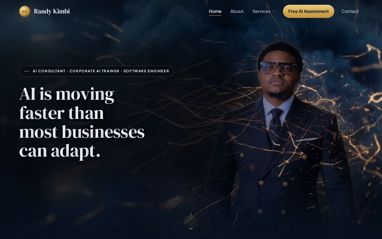 Preview of Randykimbi Website