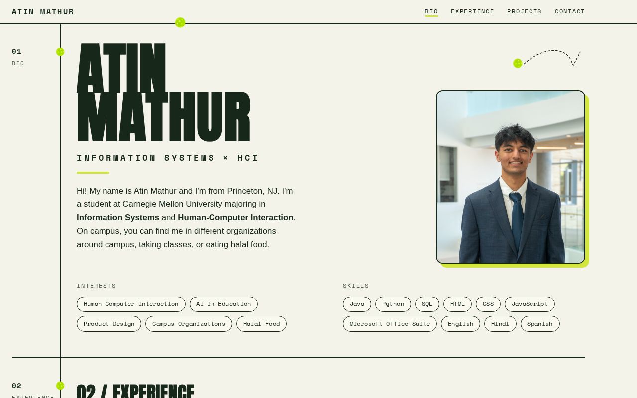Preview of Atinm12 Github Io