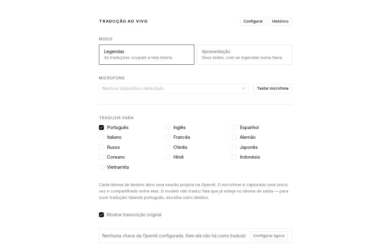 Preview of Meeting Realtime Transcription