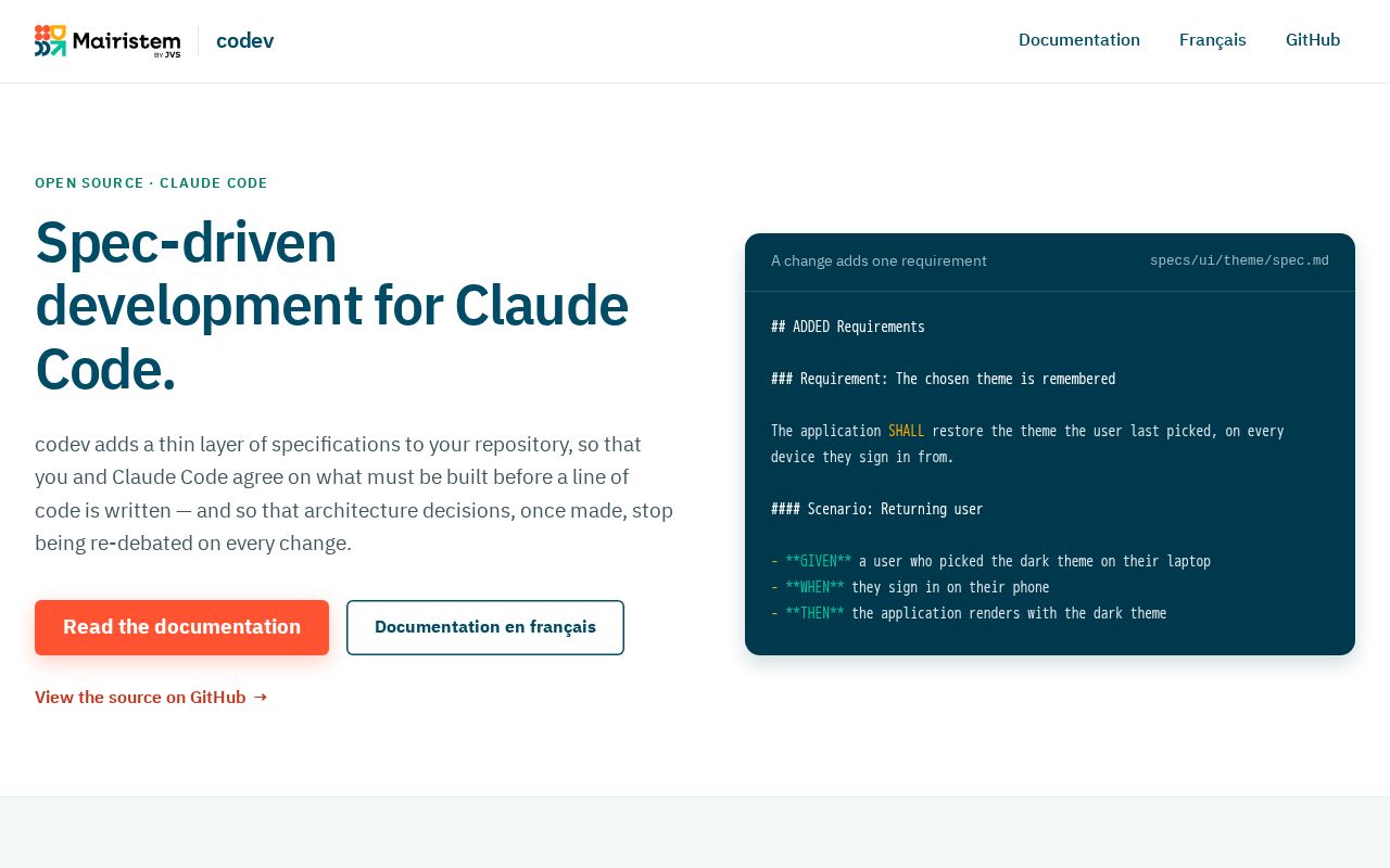 Preview of Codev