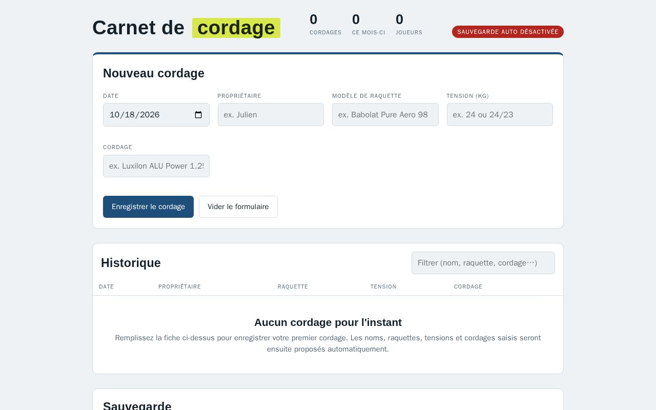 Preview of Carnet de cordage