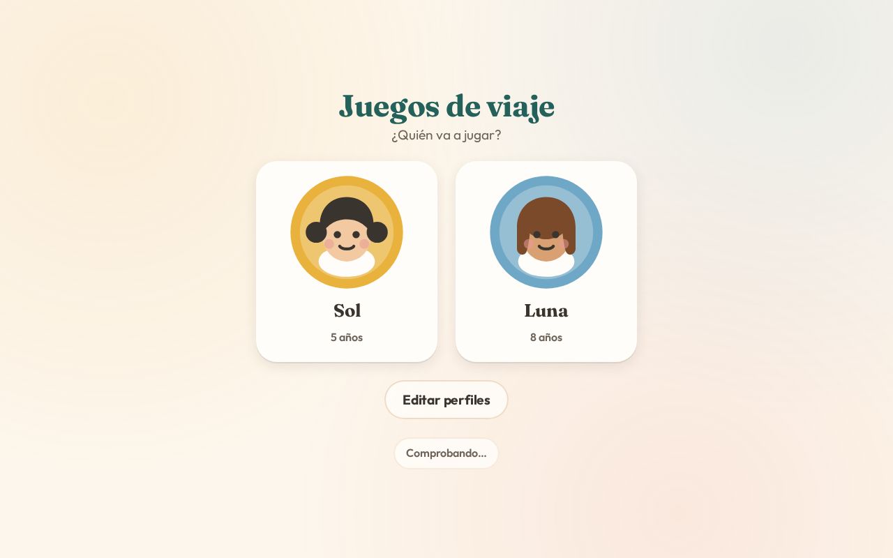 Preview of Juegos De Viaje