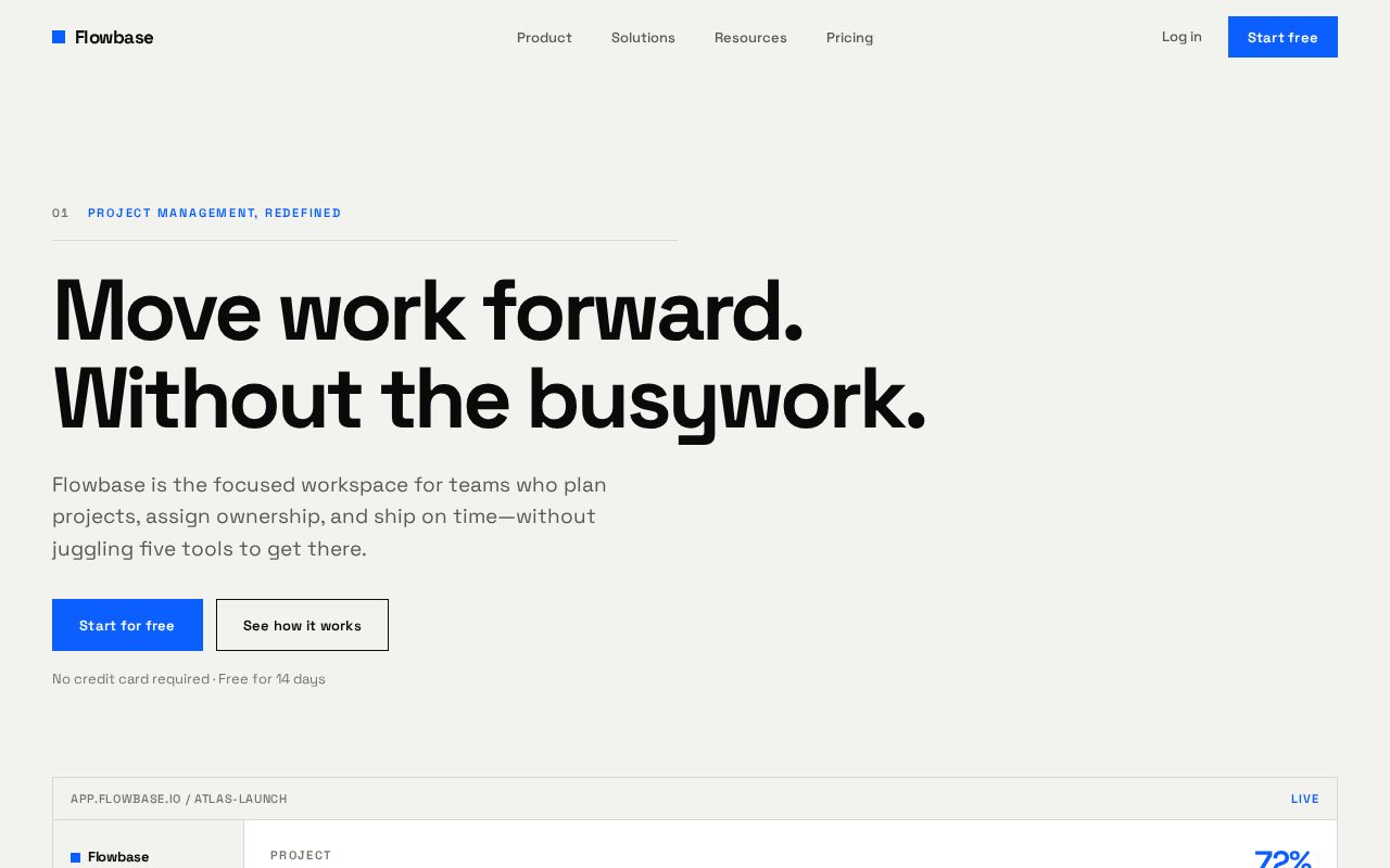 Preview of Flowbase