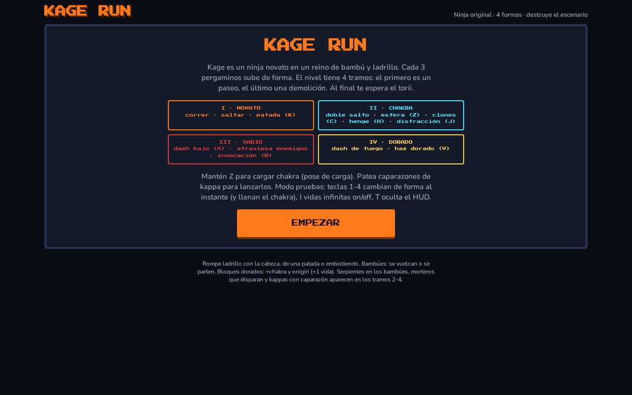 Preview of Kage Run