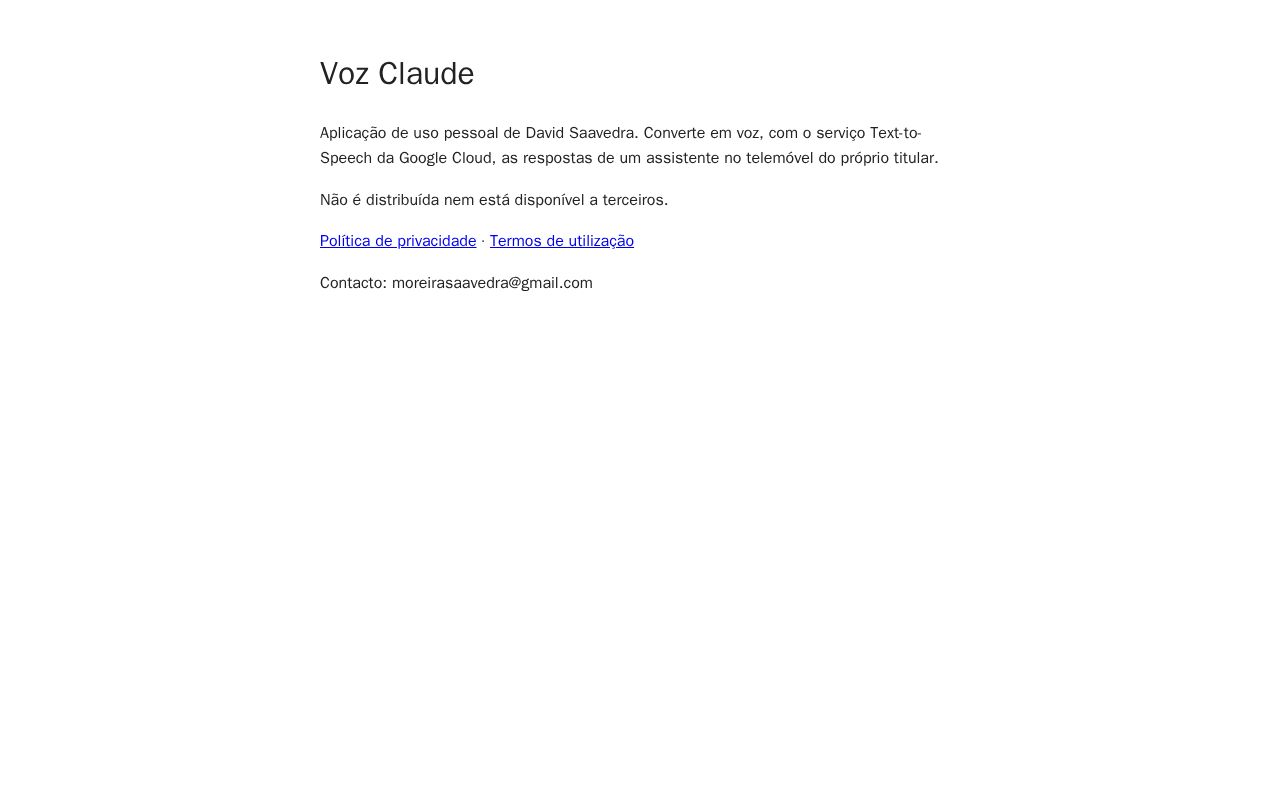 Preview of Voz Claude