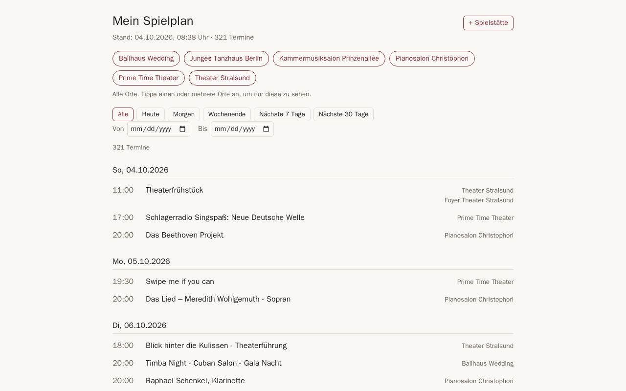 Preview of Mein Spielplan