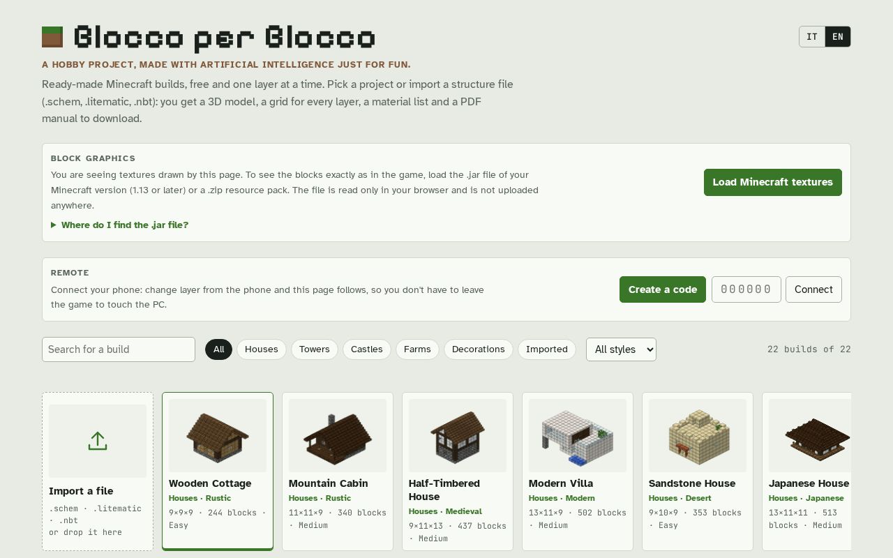 Preview of Blocco Per Blocco
