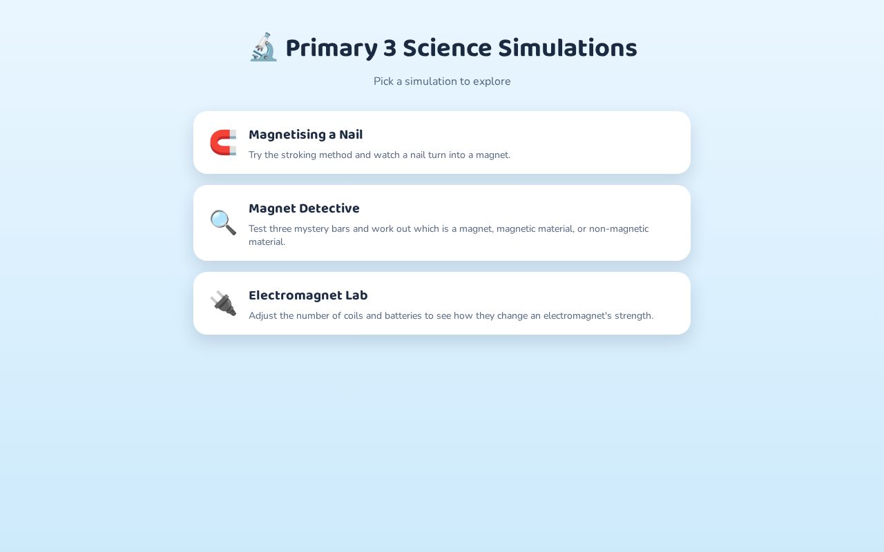 Preview of Simulations