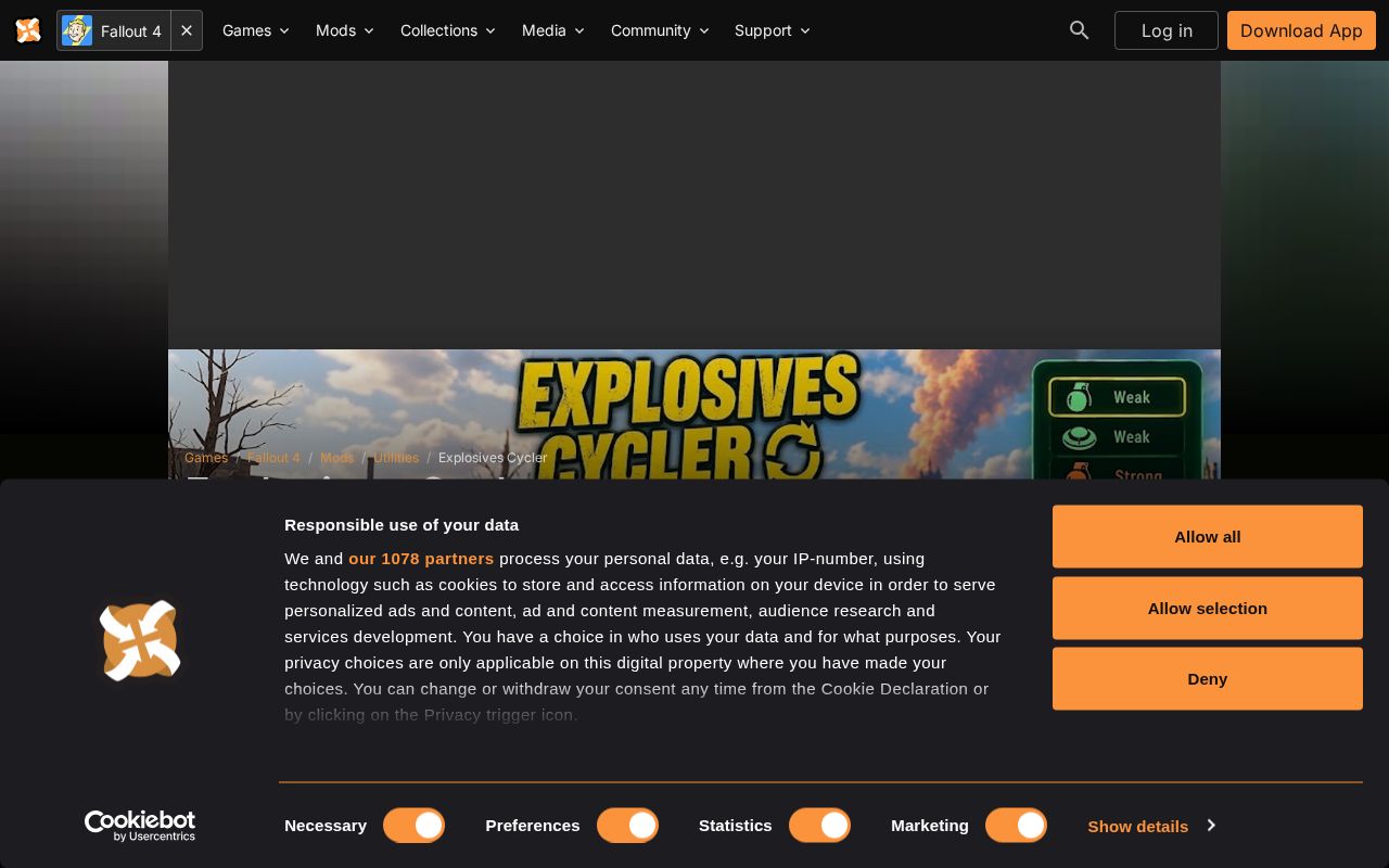 Preview of Fo4 Explosives Cycler