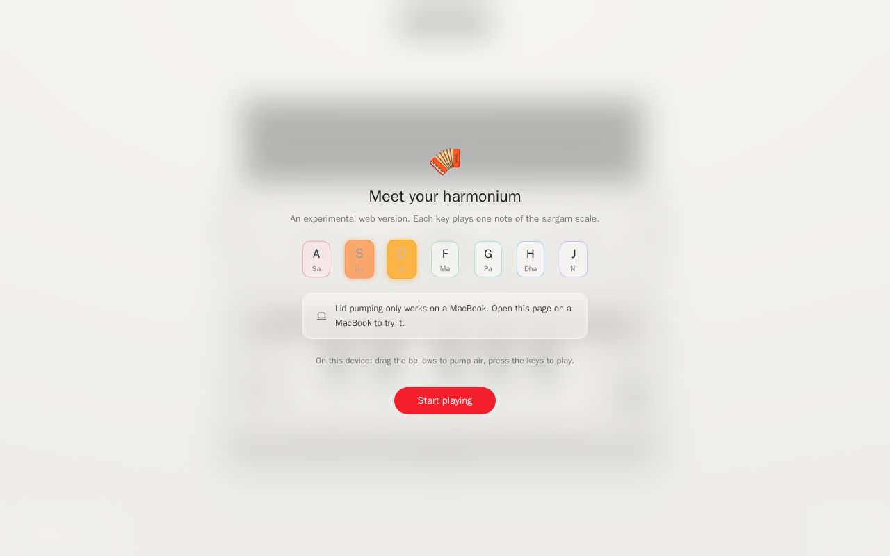 Preview of Mac Harmonium