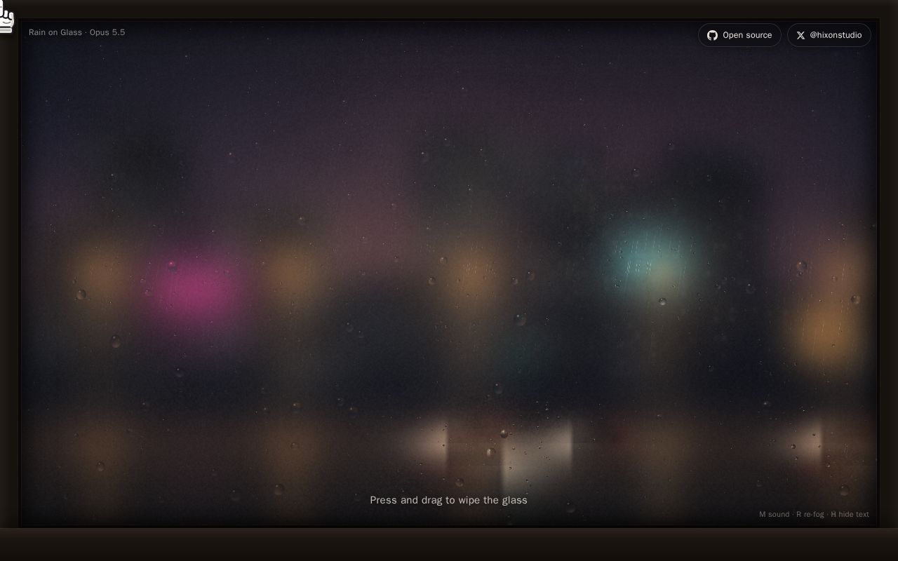 Preview of Rain On Glass