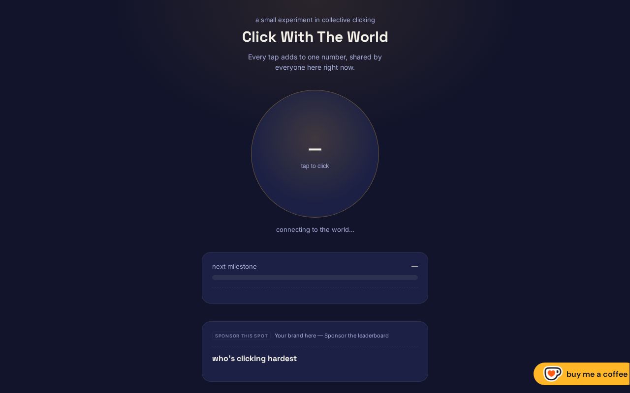 Preview of Click With The World