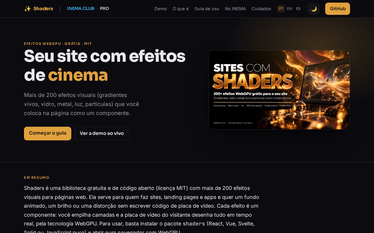 Preview of Shaders