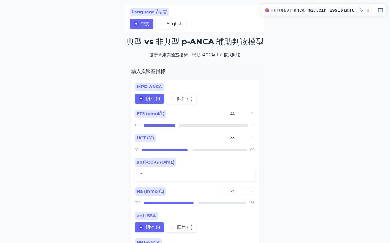 Preview of p-ANCA Pattern Assistant