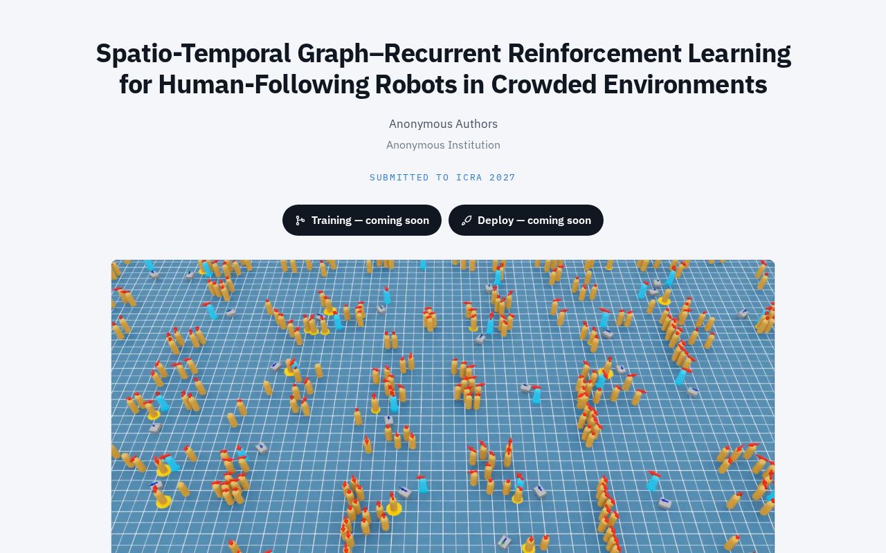 Preview of Human Following Crowd Github Io