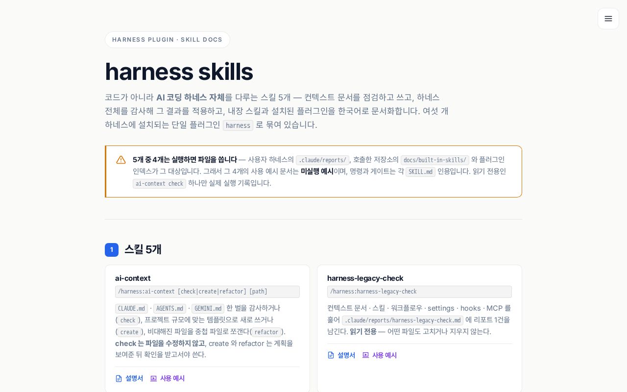 Preview of Harness Skills