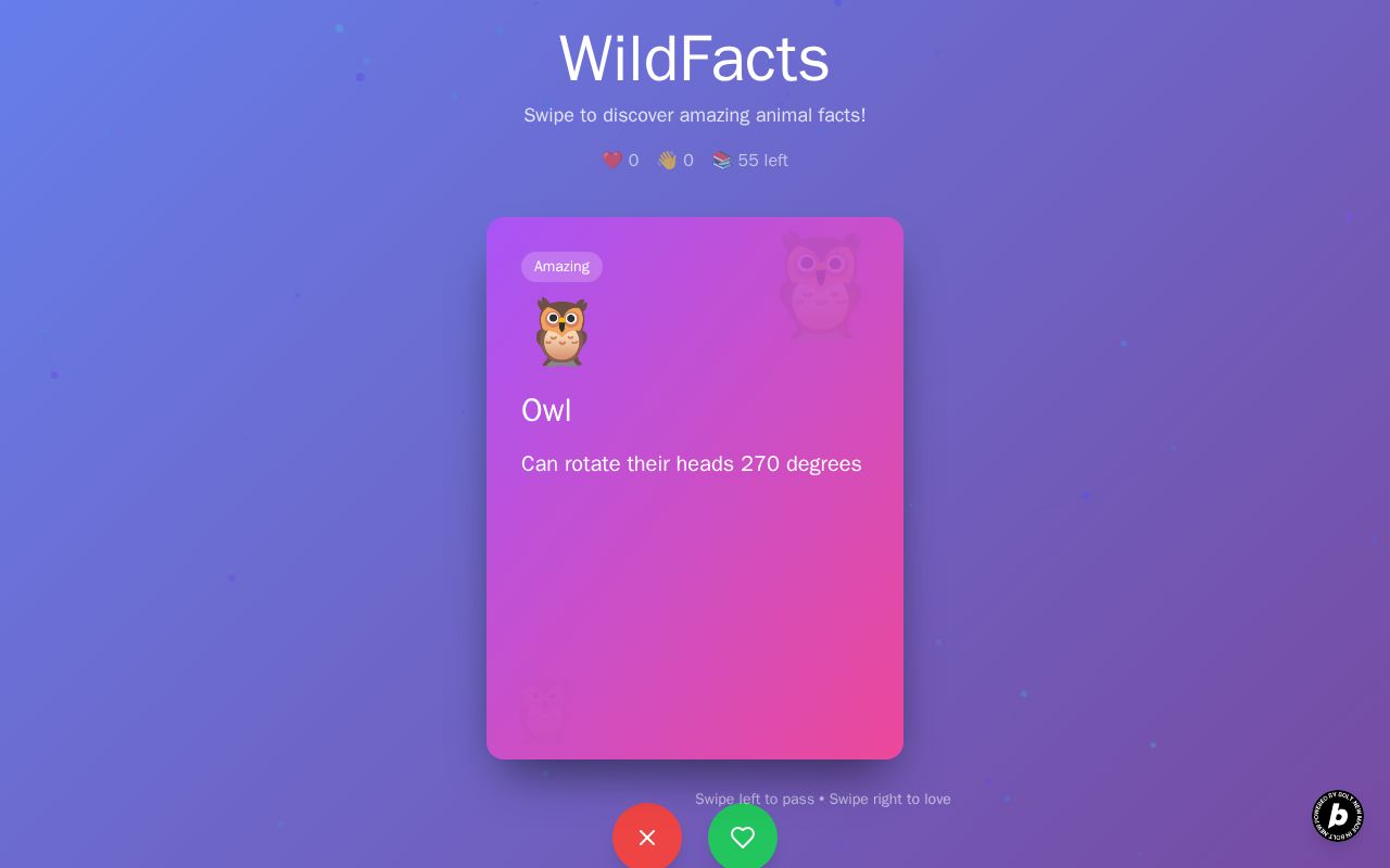 Preview of WildFacts