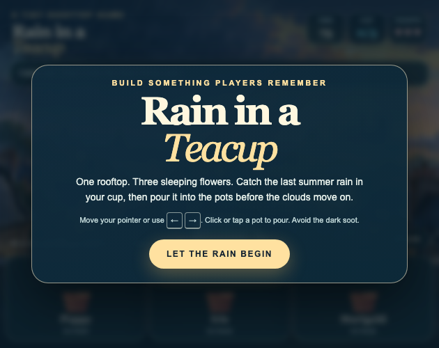 Preview of Rain in a Teacup