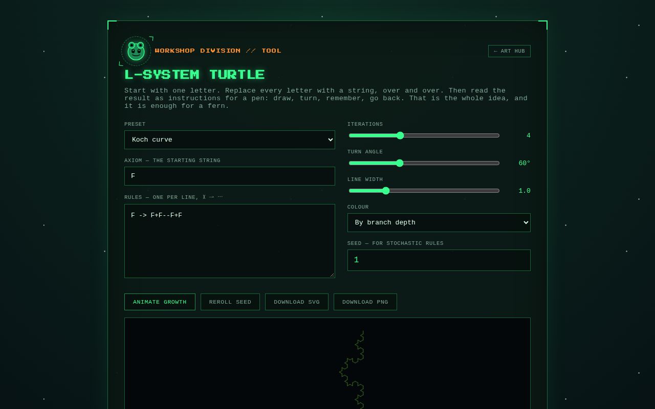 Preview of L System Slippylabs Com