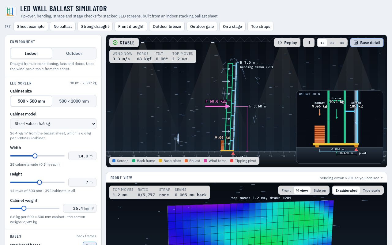 Preview of Led Ballast Simulator