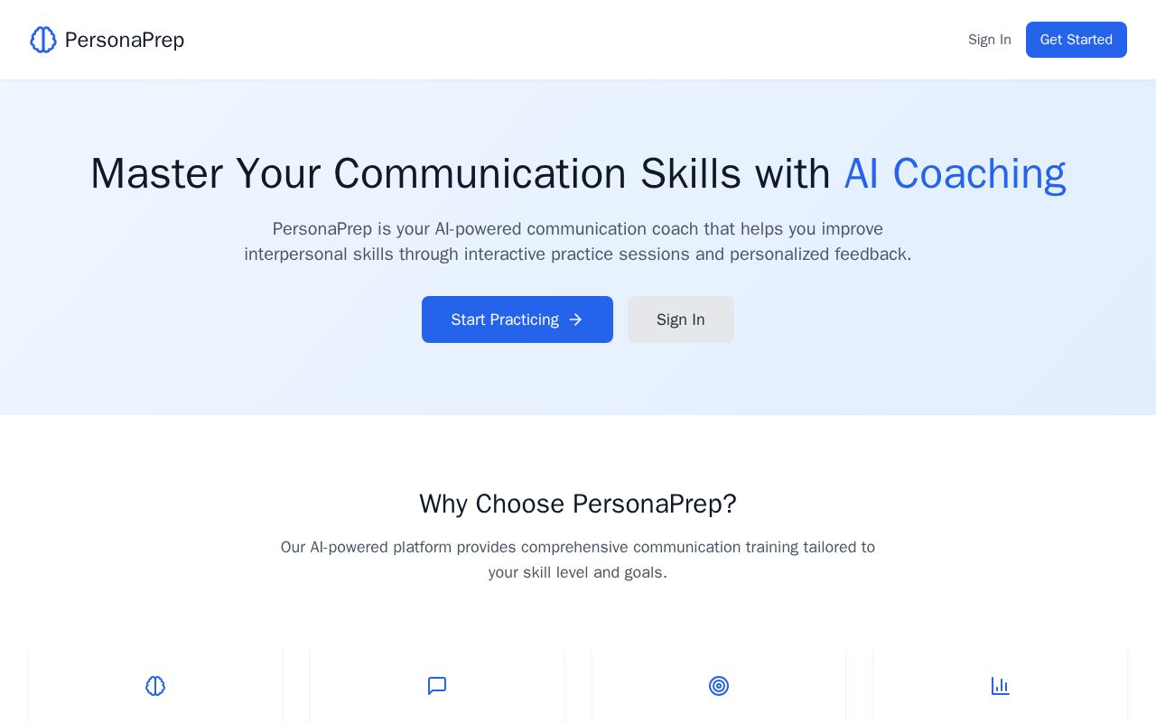 Preview of PersonaPrep