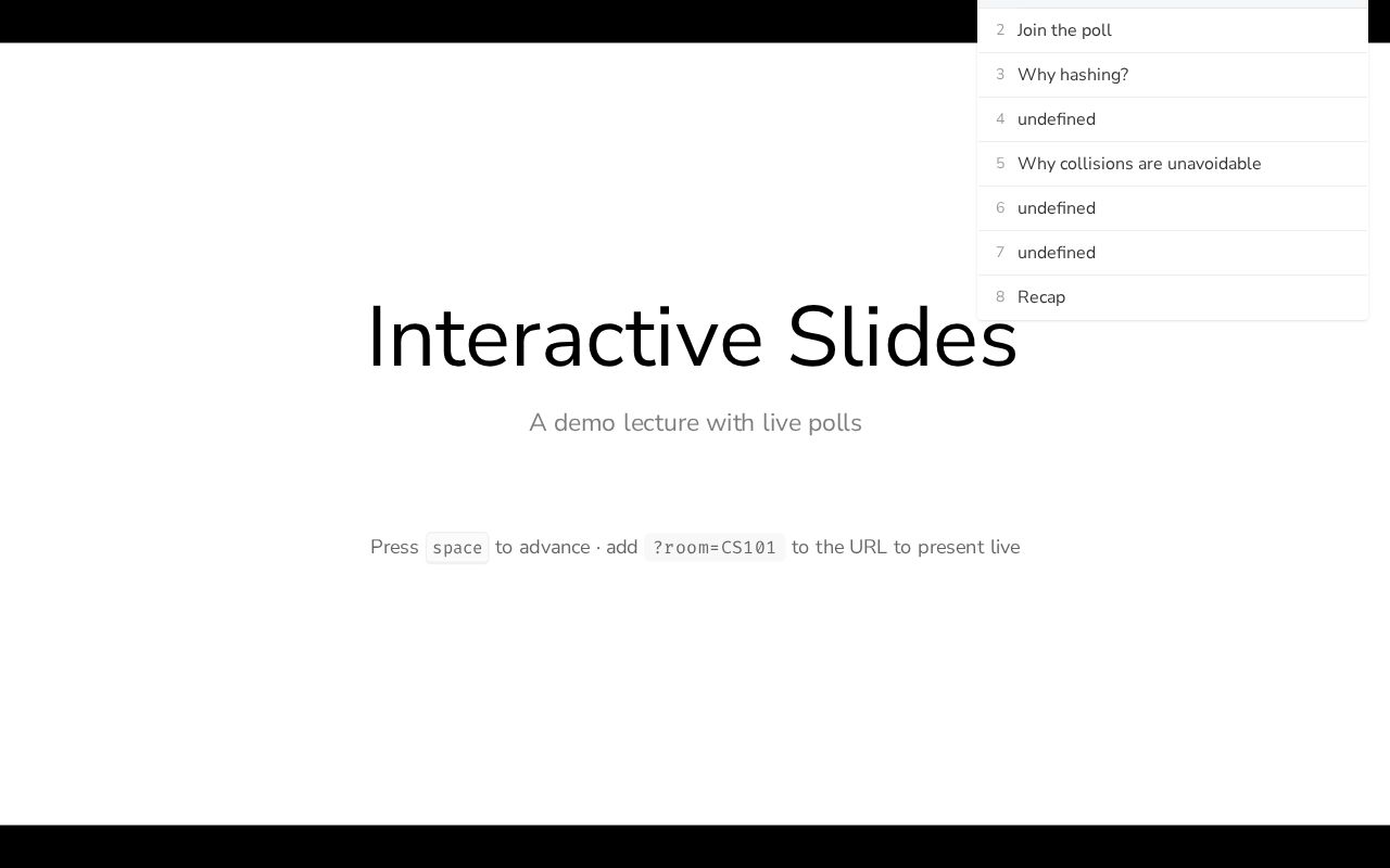 Preview of Interactive Slides