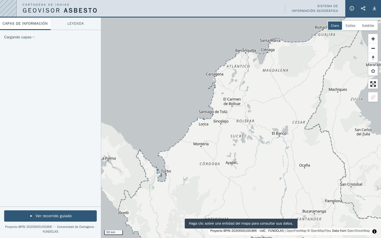 Preview of Geovisor Asbesto