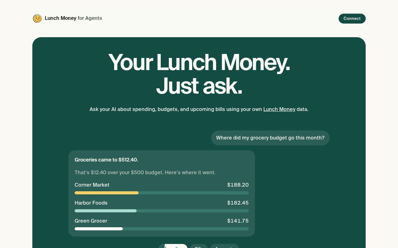 Preview of Lunchmoney Mcp