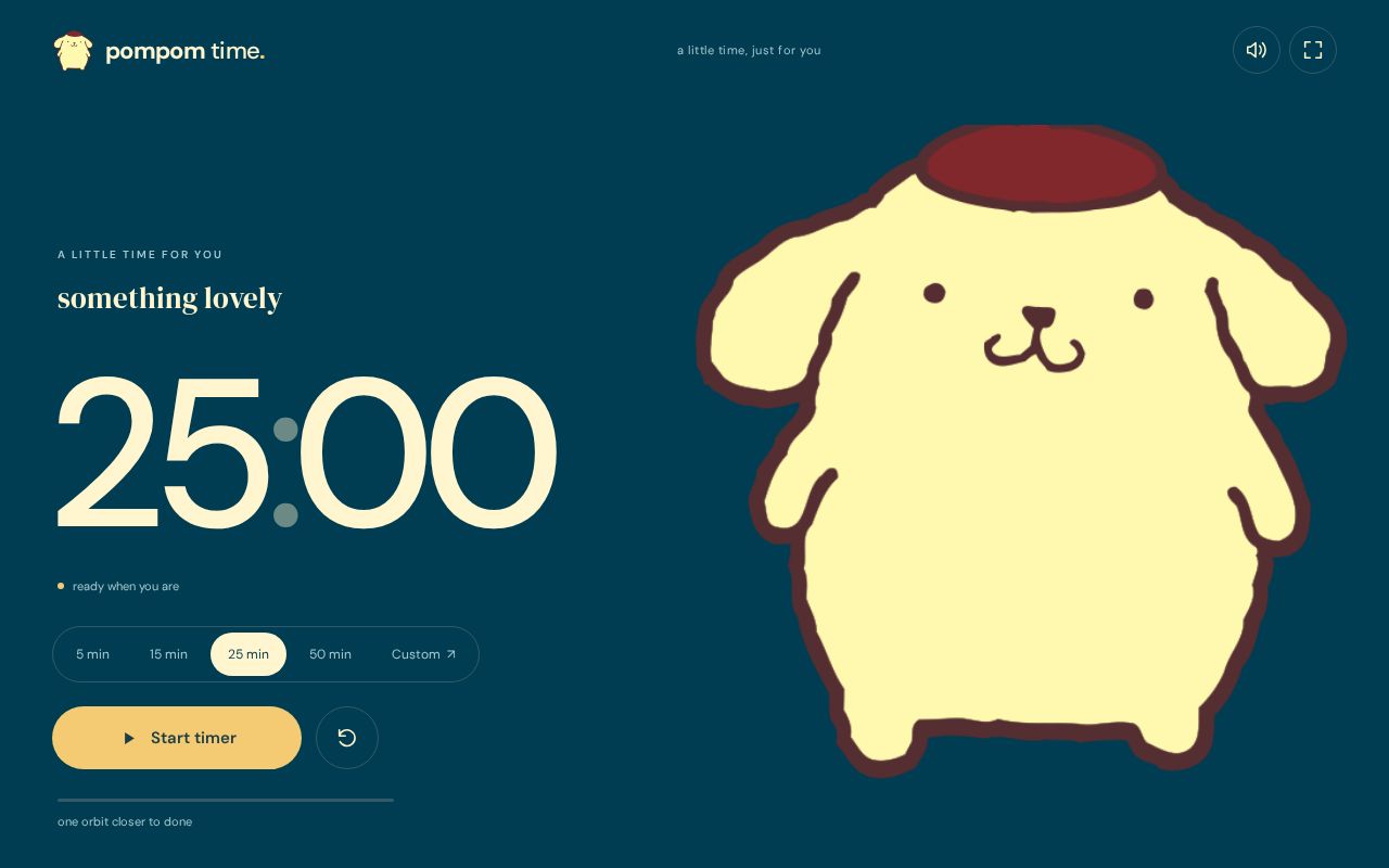 Preview of Pompompurin Timer