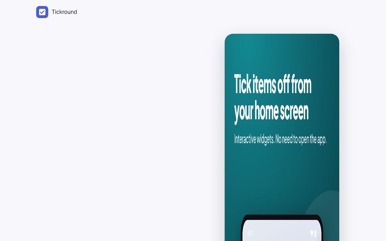 Preview of Tickround
