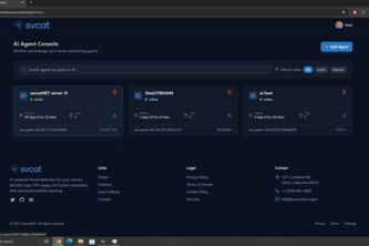 Preview of svCAT- AI Powered Watchdog