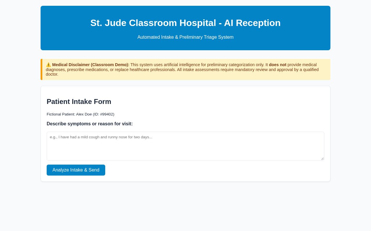 Preview of Medical Bot