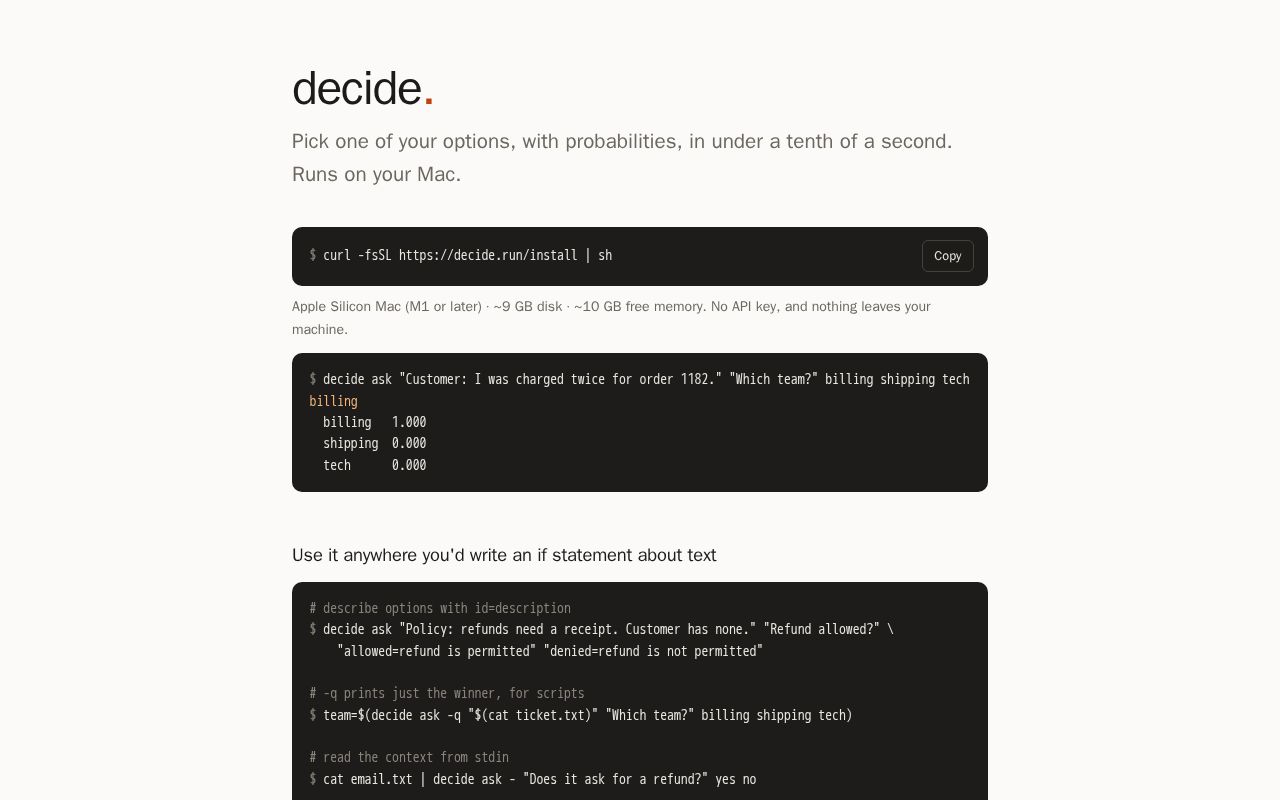 Preview of Decide
