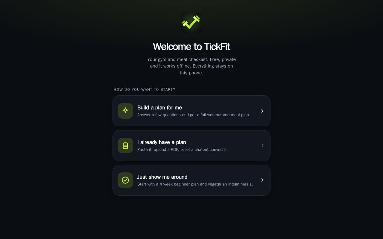 Preview of TickFit