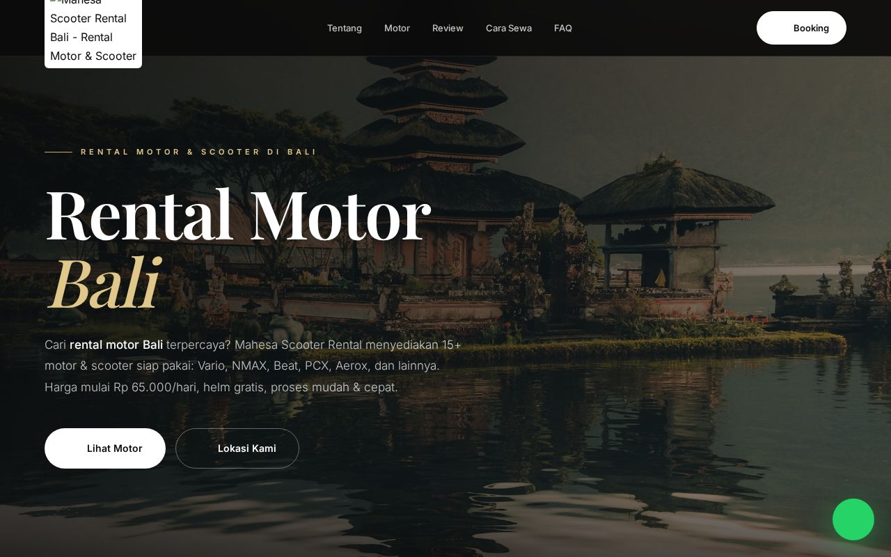 Preview of Mahesa Scooter Rental Bali