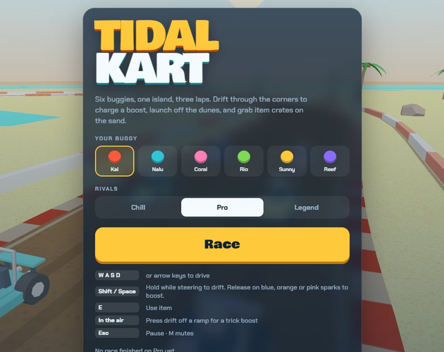 Preview of Tidal Kart