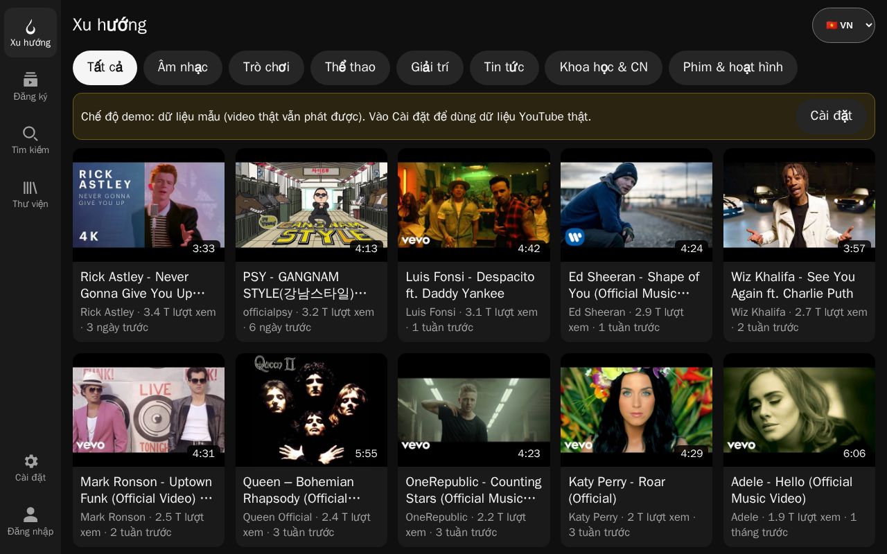 Preview of Youtube Webapp Carplay