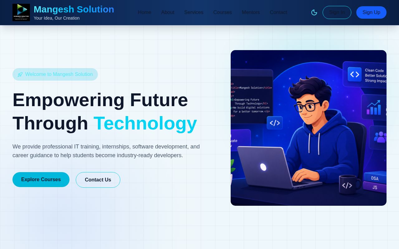 Preview of Mangesh Solution Pvt Ltd