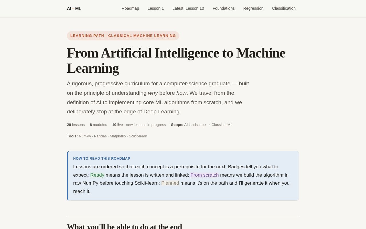 Preview of Ai To Ml