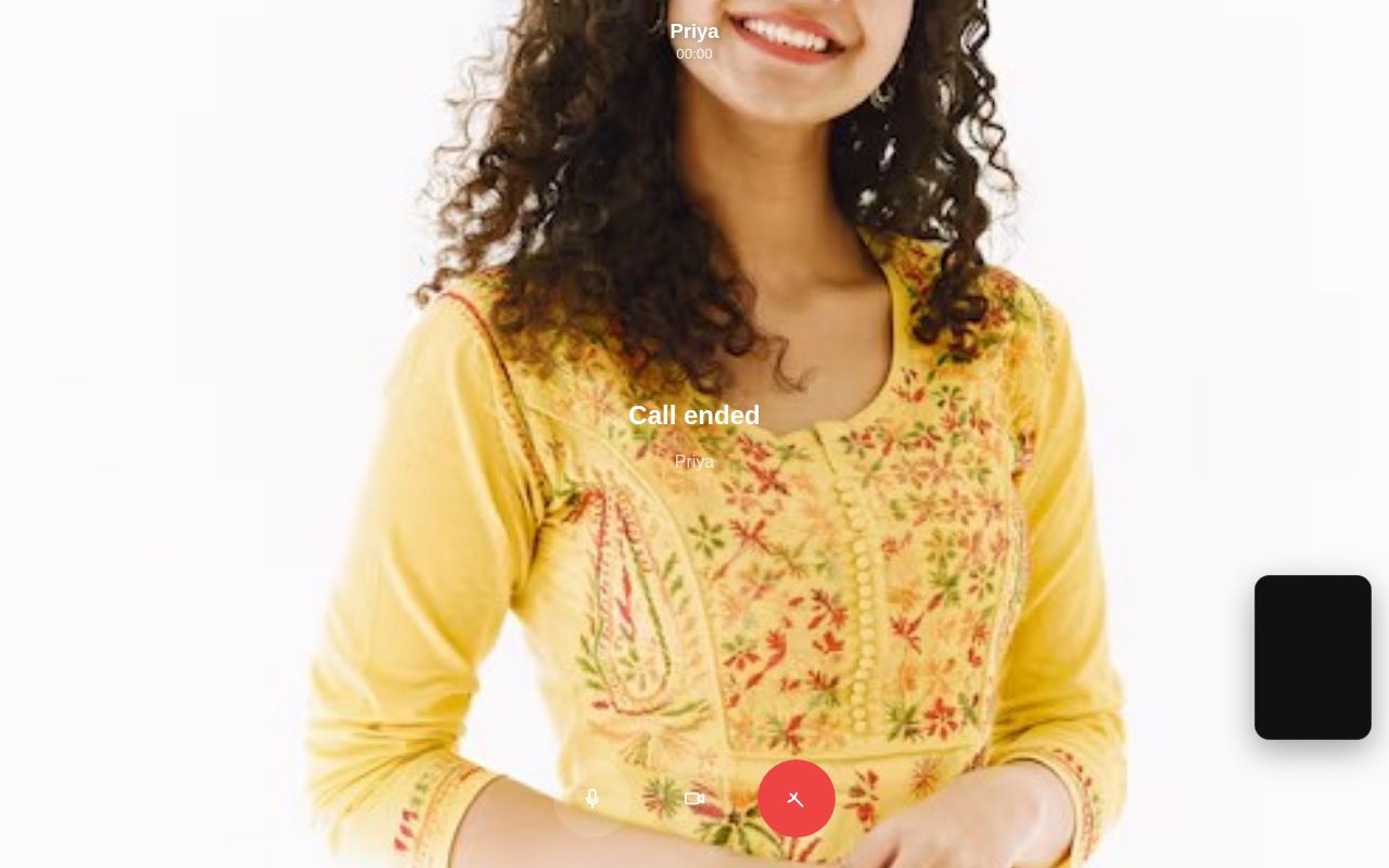 Preview of Click to join the video call