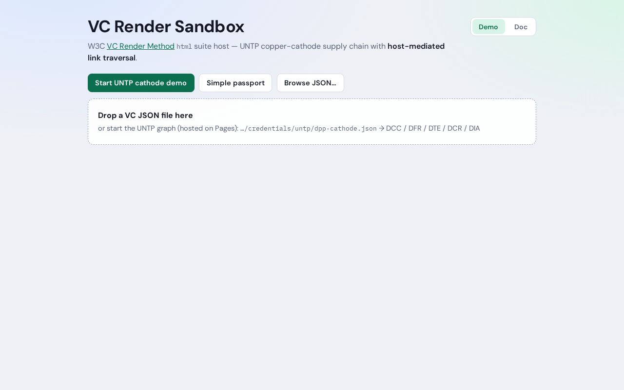 Preview of VC Render Sandbox