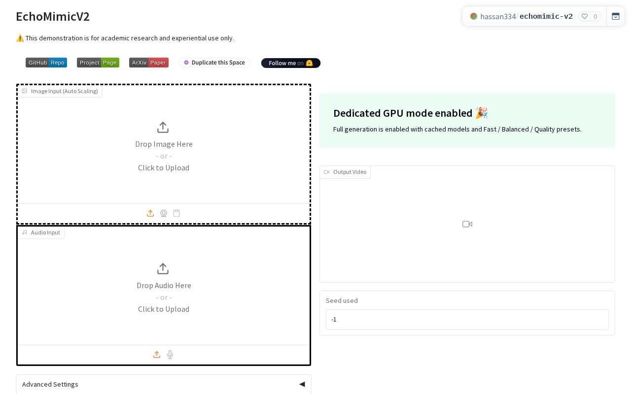Preview of Echomimic V2