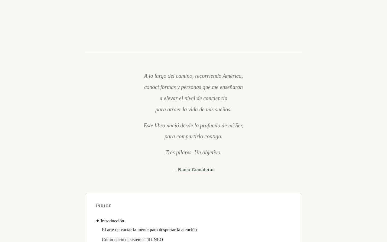Preview of Metodo Tri Neo Web