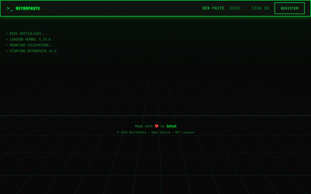 Preview of Retropaste