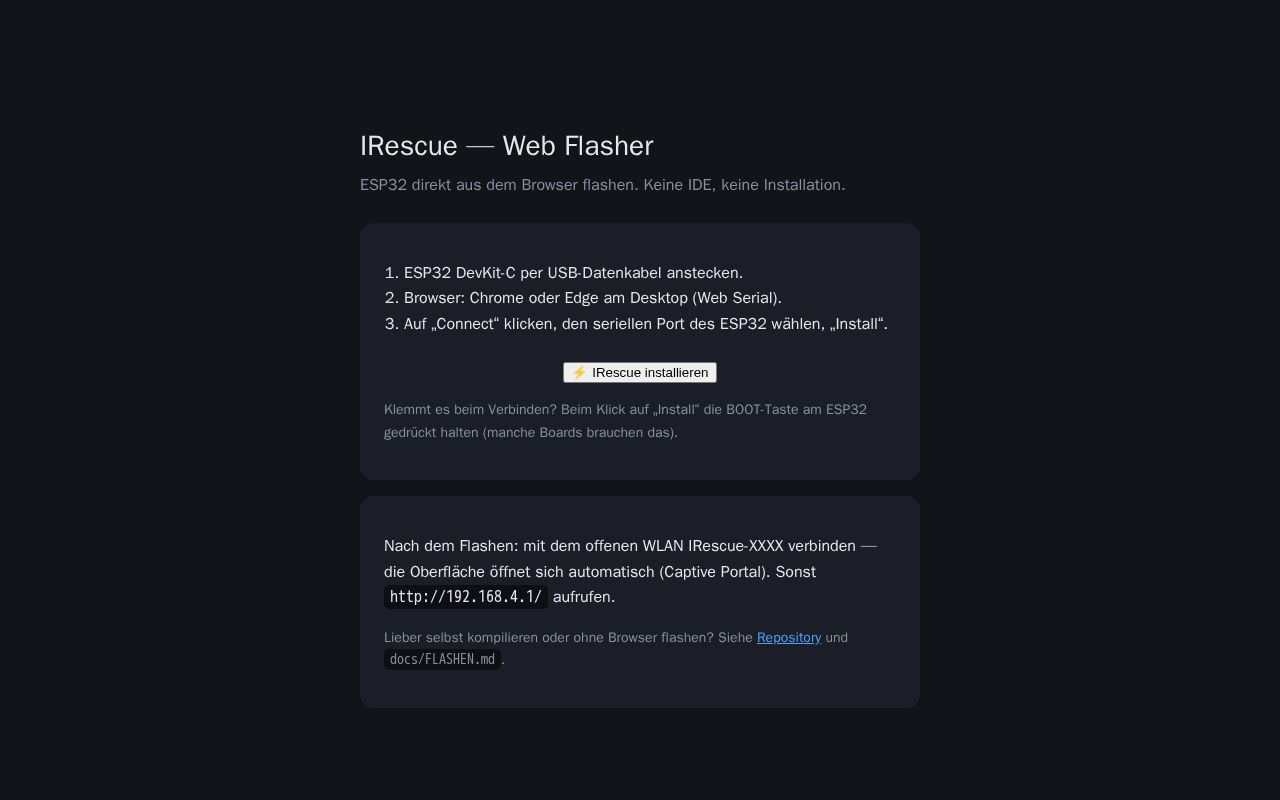 Preview of IRescue