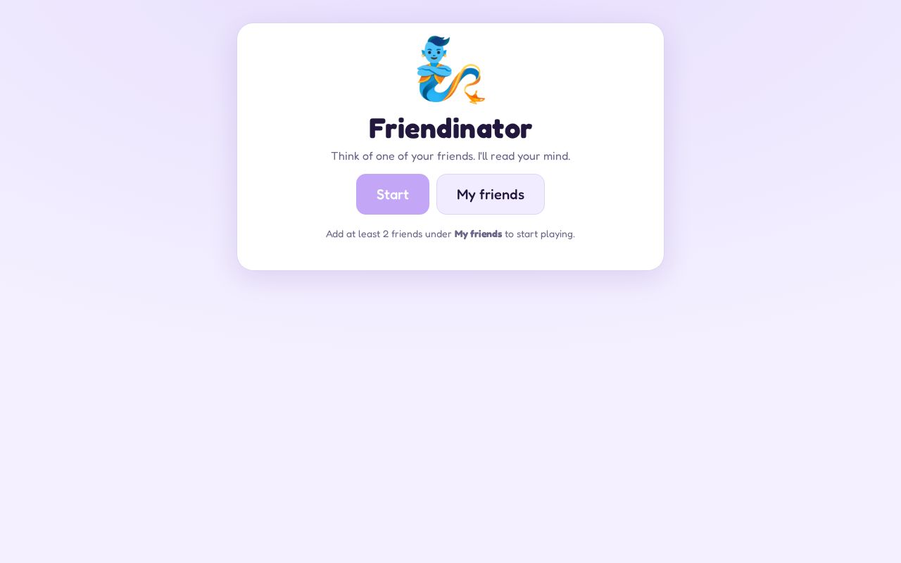 Preview of Friendinator