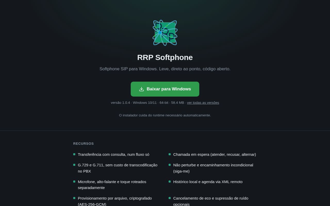 Preview of RRP Softphone