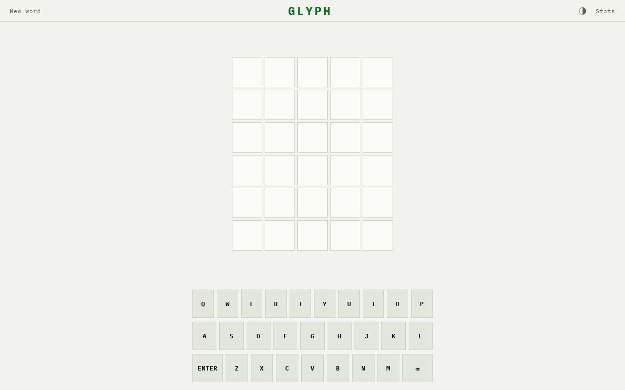Preview of Glyph