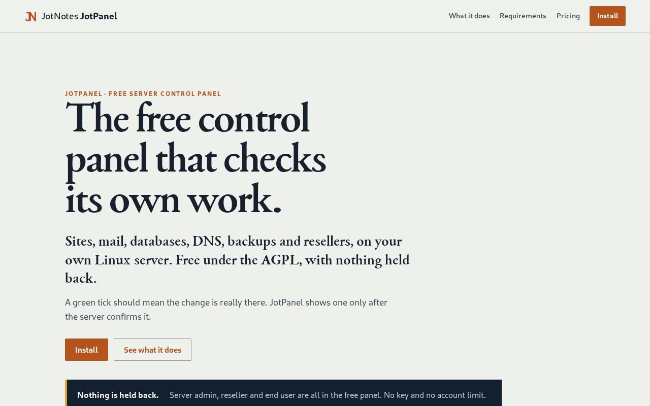 Preview of Jotpanel