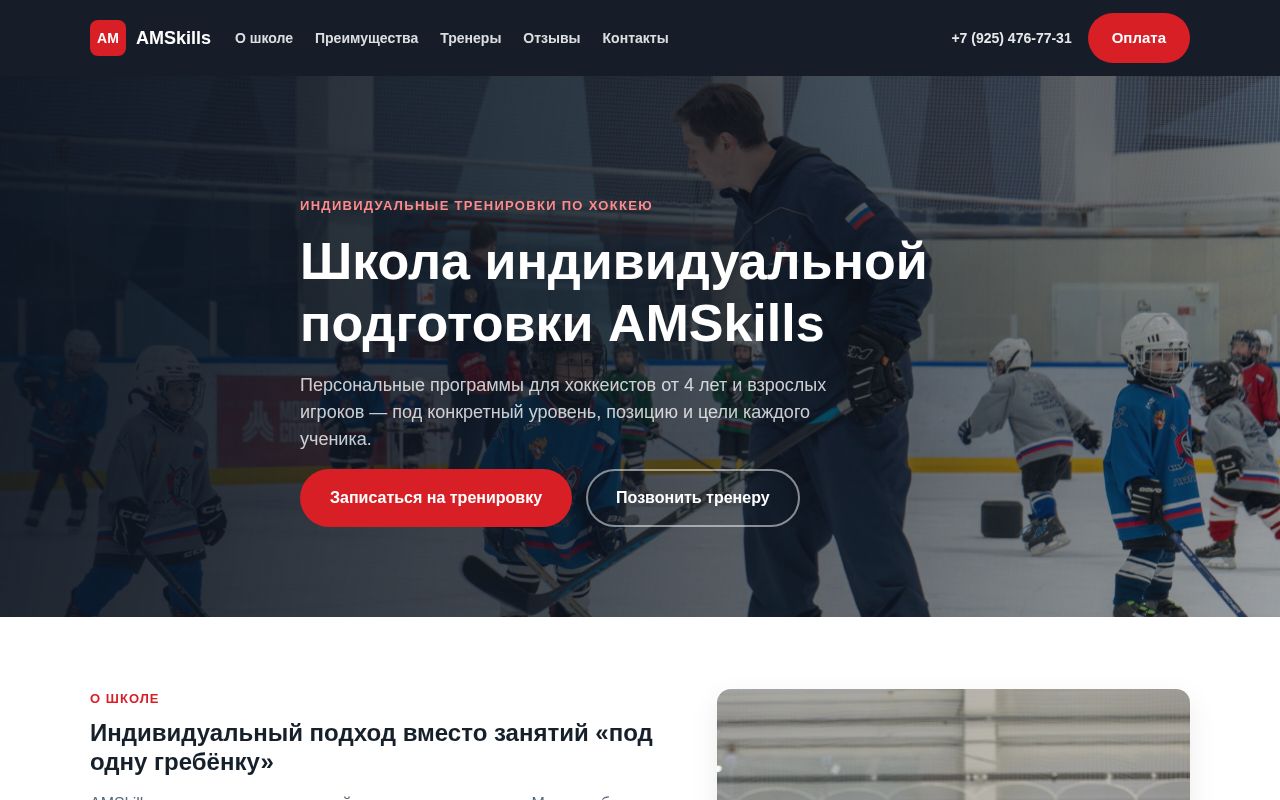 Preview of Amskills Site